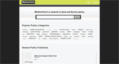 Desktop Screenshot of myownverse.com